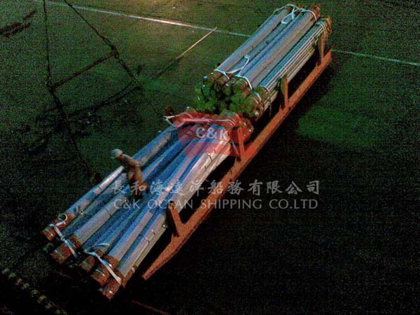 STEEL PIPE LOADING