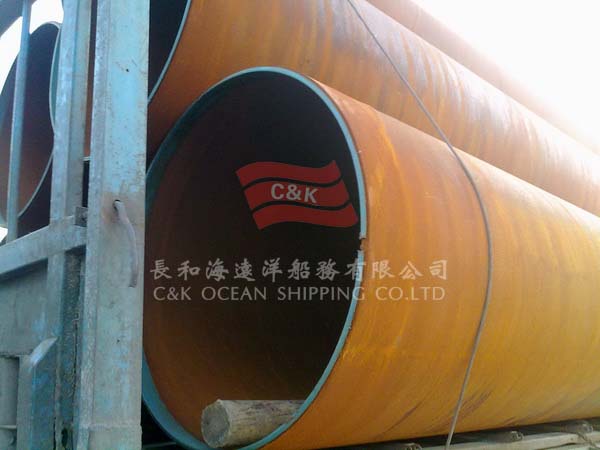 STEEL PIPE LOADING